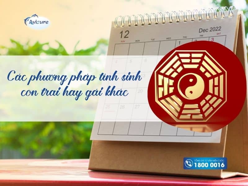 Các phương pháp tính sinh con trai gái khác - Theo quẻ Bát Quái